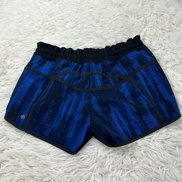 Lululemon Tracker Short III *4-way Stretch Nightsky Harbor Blue Black - Picture 4 of 4